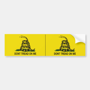 Adesivo Para Carro Não pise em mim - a bandeira de Gadsden