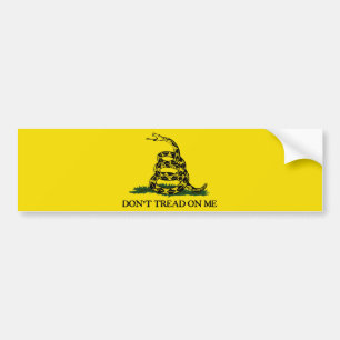 Adesivo Para Carro Não pise na bandeira de Me-Gadsden