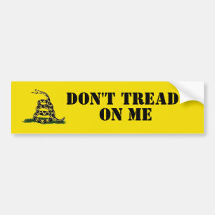 Adesivo Para Carro Não toque em mim com o 'Bumpersticker'