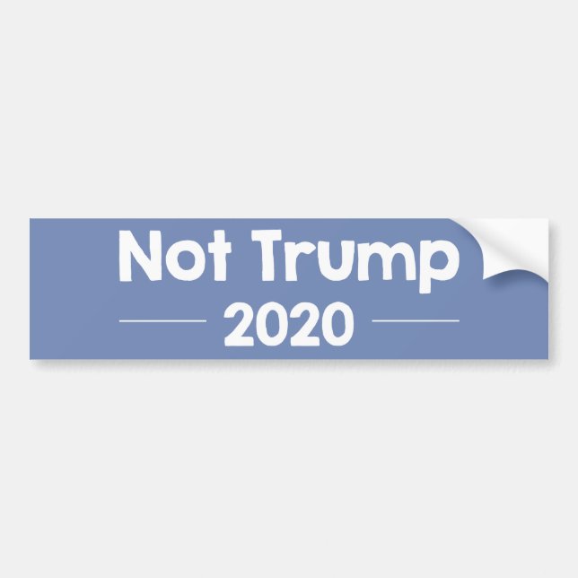 Adesivo Para Carro Não trunfo 2020 (Frente)