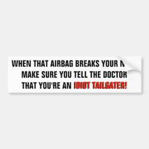 Adesivo Para Carro Nariz quebrado da utilização não autorizada - não