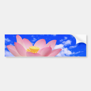 Adesivo Para Carro Nascer da flor de Lotus na água