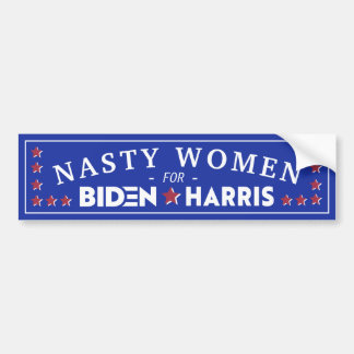 ADESIVO PARA CARRO NASTY MULHERES PARA JOE BIDEN & KAMALA HARRIS 2020