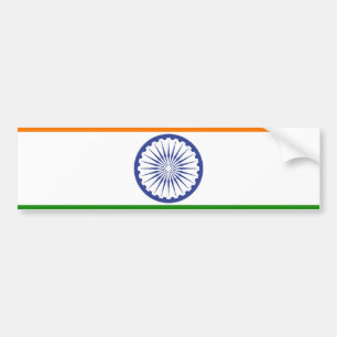Adesivo Para Carro National Flag of India Ashoka Chakra