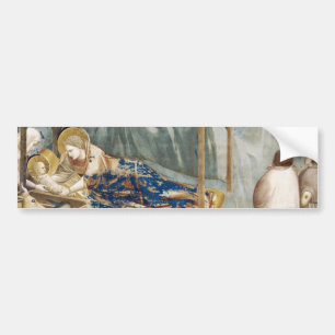 Adesivo Para Carro Natividade (por Giotto) Bumper Sticker