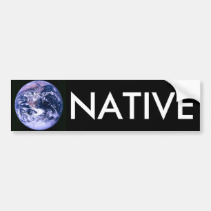 Adesivo Para Carro Nativo da terra