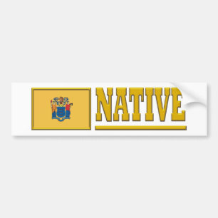 Adesivo Para Carro Nativo de New-jersey