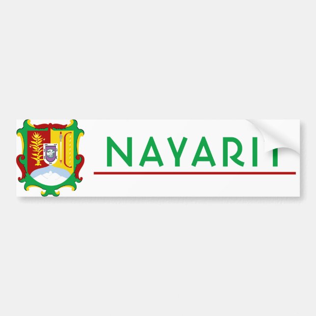 Adesivo Para Carro Nayarit (Frente)