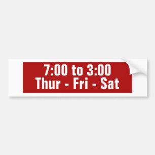 Adesivo Para Carro Neighborhood Yard SALE Sign Day Time Sticker