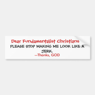 Adesivo Para Carro Nenhum empurrão do deus