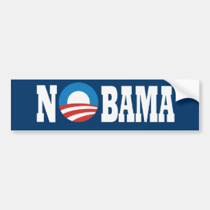 Adesivo Para Carro nenhum obama