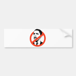 Adesivo Para Carro Nenhuns t-shirt de Obama/Obama
