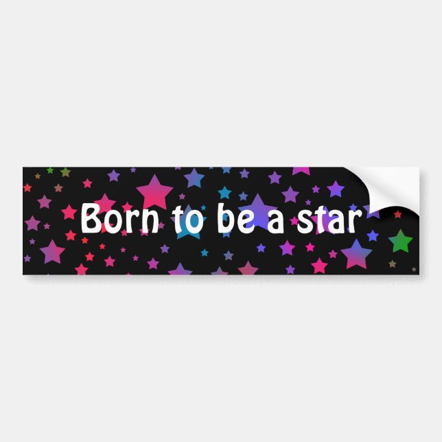Adesivo Para Carro Neon Stars (Frente)
