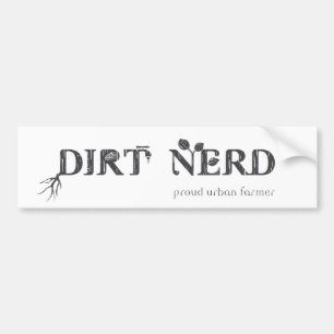 Adesivo Para Carro Nerd da sujeira - fazendeiro urbano orgulhoso