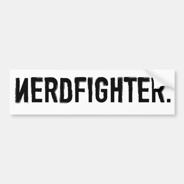 Adesivo Para Carro Nerdfighter (Frente)
