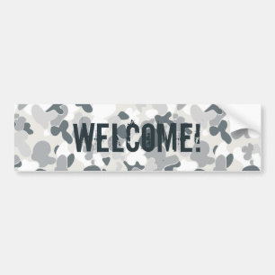 Adesivo Para Carro Neve de camuflagem