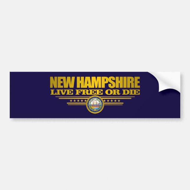 Adesivo Para Carro New Hampshire (SP) (Frente)