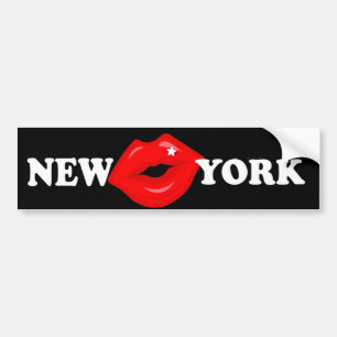 Adesivo Para Carro New York Kiss