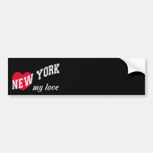 Adesivo Para Carro New York meu amor
