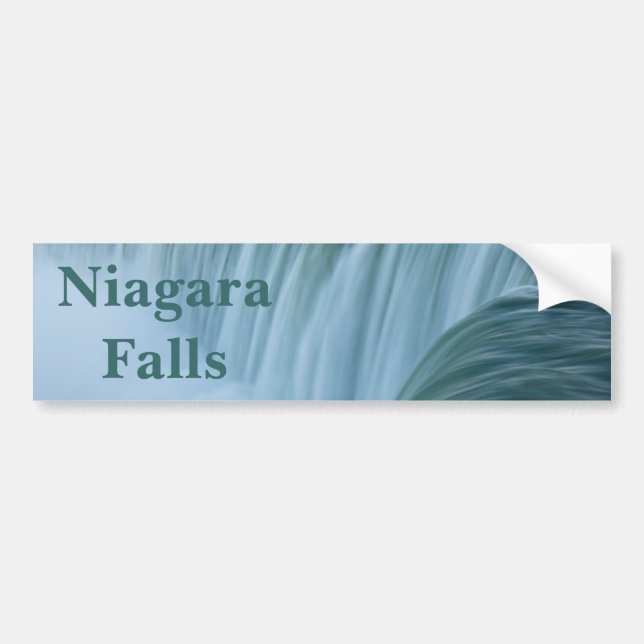 Adesivo Para Carro Niagara Falls com texto (Frente)