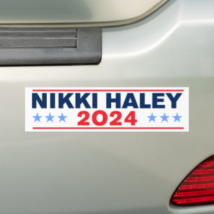 Adesivo Para Carro Nikki Haley 2024