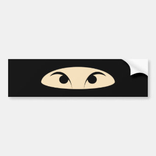 Adesivo Para Carro Ninja Face