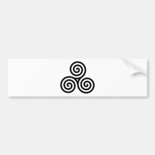 Adesivo Para Carro Nó II de Triquetra do céltico