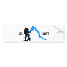 No limits pegatina