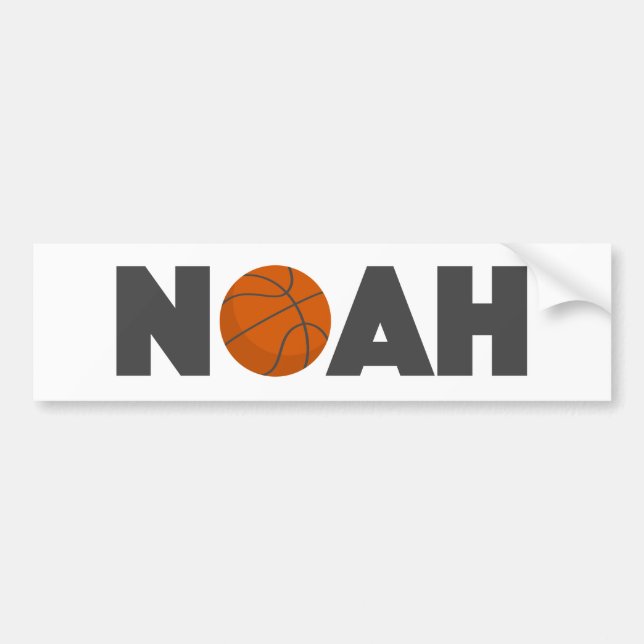 Adesivo Para Carro Noah Basball (Frente)