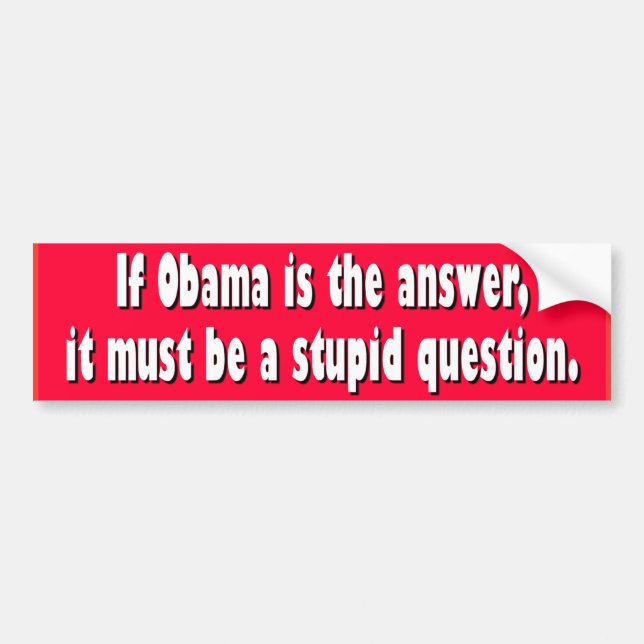 ADESIVO PARA CARRO NOBAMA (Frente)