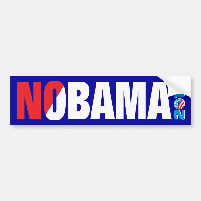 ADESIVO PARA CARRO NOBAMA 2012 (Frente)