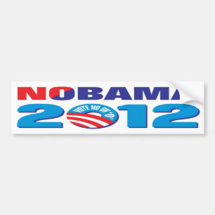ADESIVO PARA CARRO NOBAMA 2012