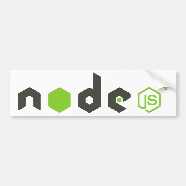 Adesivo Para Carro NodeJS! (Frente)