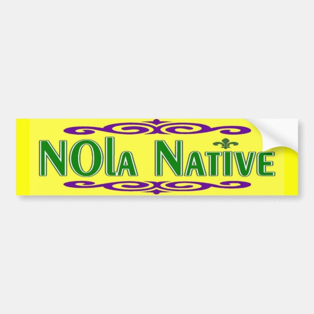 Adesivo Para Carro NOLa Nativo (Frente)