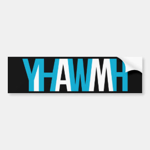 Adesivo Para Carro Nome do deus - YHWH "EU SOU "