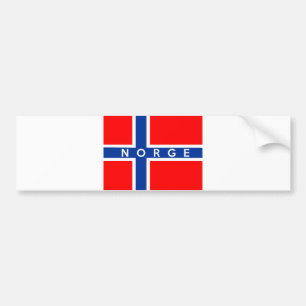 Adesivo Para Carro nome do texto do norge do país da bandeira de