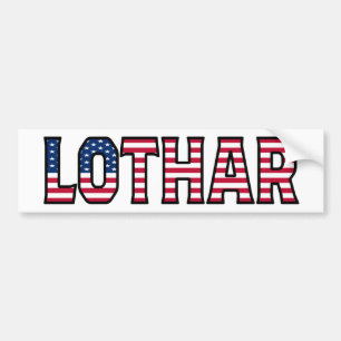 Adesivo Para Carro Nome Lotar Vorname USA Aufkleber Sticker Auto