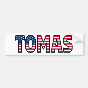 Adesivo Para Carro Nome Tomas Vorname USA Aufkleber Sticker Auto