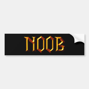 Adesivo Para Carro Noob