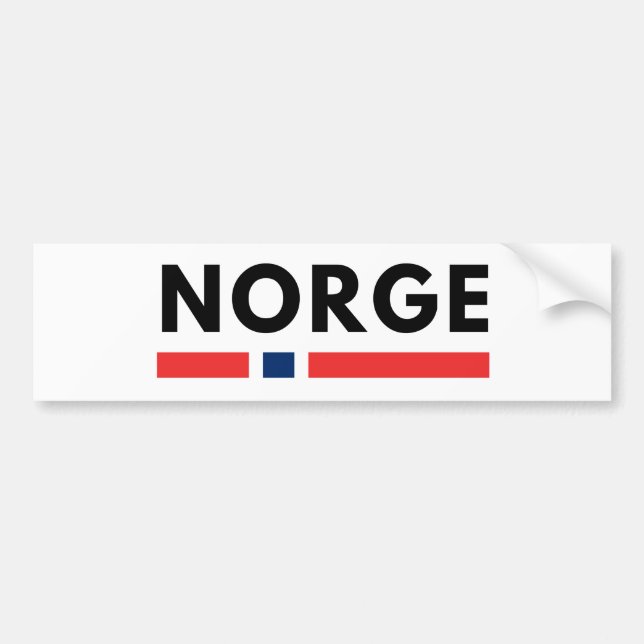 Adesivo Para Carro Norge (Frente)