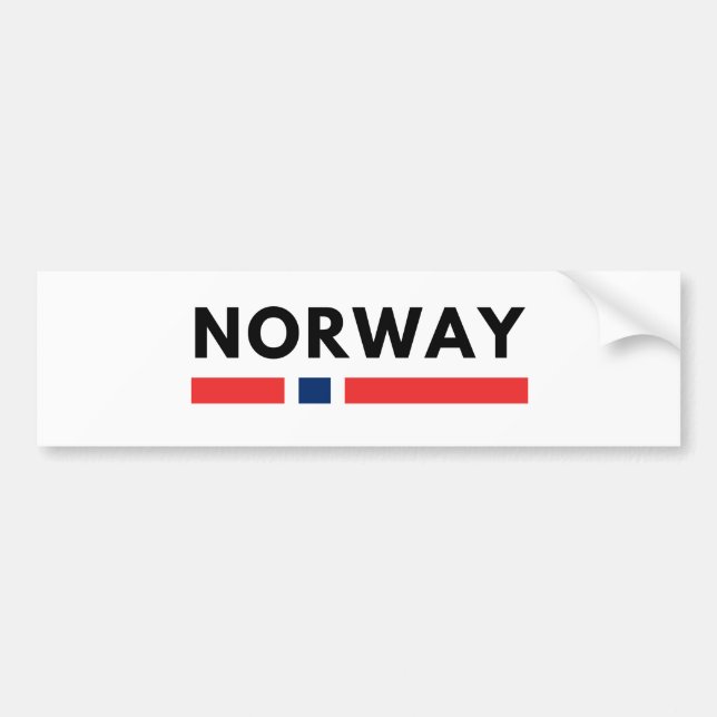 Adesivo Para Carro Noruega (Frente)