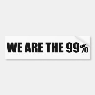 Adesivo Para Carro Nós somos o autocolante no vidro traseiro de 99%