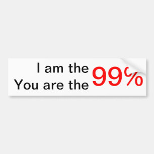 Adesivo Para Carro Nós somos os 99%