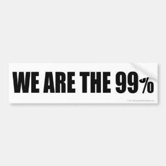 Adesivo Para Carro Nós somos os 99%