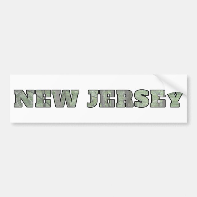 Adesivo Para Carro Nova Jersey (Frente)