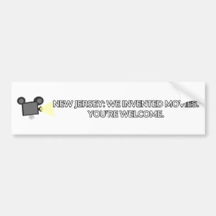 Adesivo Para Carro Nova Jersey: Nós inventamos filmes.