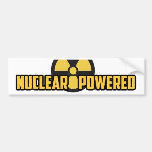 Adesivo Para Carro Nuclear - Bumpersticker psto