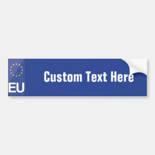 Adesivo Para Carro Núcleo da União Europeia