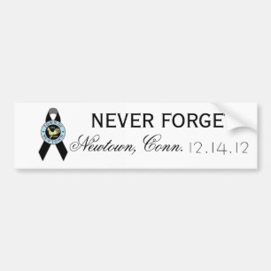 Adesivo Para Carro NUNCA ESQUEÇA A Escola Elementar Sandy Hook