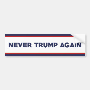 Adesivo Para Carro Nunca Mais Trump 2024